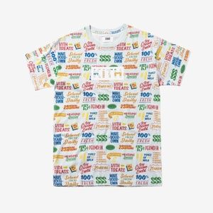 Kith Treats Circular Collection T-Shirt - Lt Blue